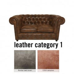 Sofa Oxford 2-Seater Individual Leather 1